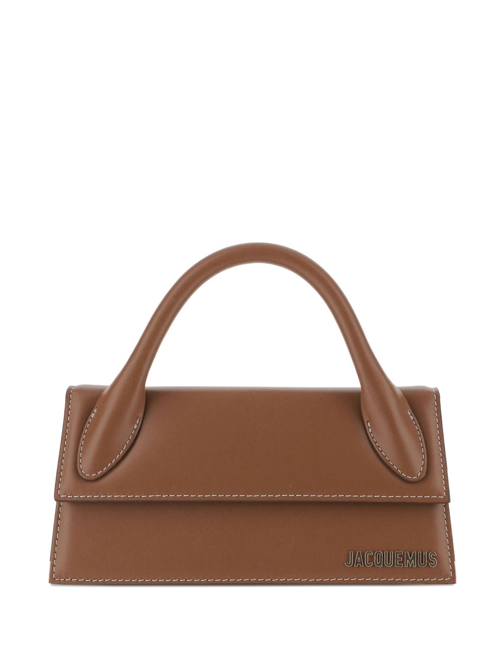 Jacquemus Le Chiquito Long Leather Tote Bag Leather Brown