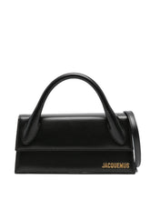Jacquemus The Long Chiquito Leather Shoulder Bag Black