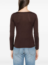Brunello Cucinelli Cashmere Boat-Neck Sweater Brown