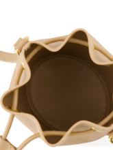 Valentino Garavani VLogo Signature Mini Leather Bucket Bag Powder
