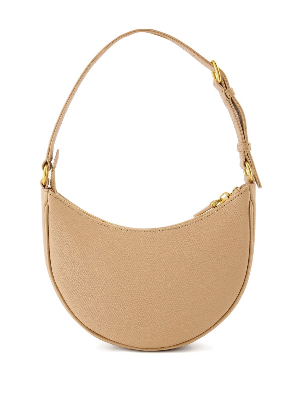 Valentino Garavani VLogo Signature Mini Calfskin Leather Hobo Bag Pink Pink