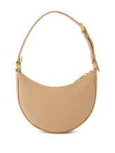 Valentino Garavani VLogo Signature Mini Calfskin Leather Hobo Bag Pink Pink