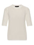 Fabiana Filippi Crewneck Wool Sweater White White