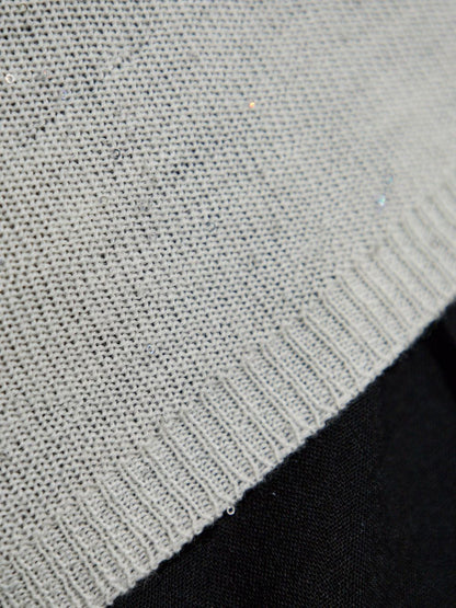 Fabiana Filippi Crewneck Wool Sweater White White