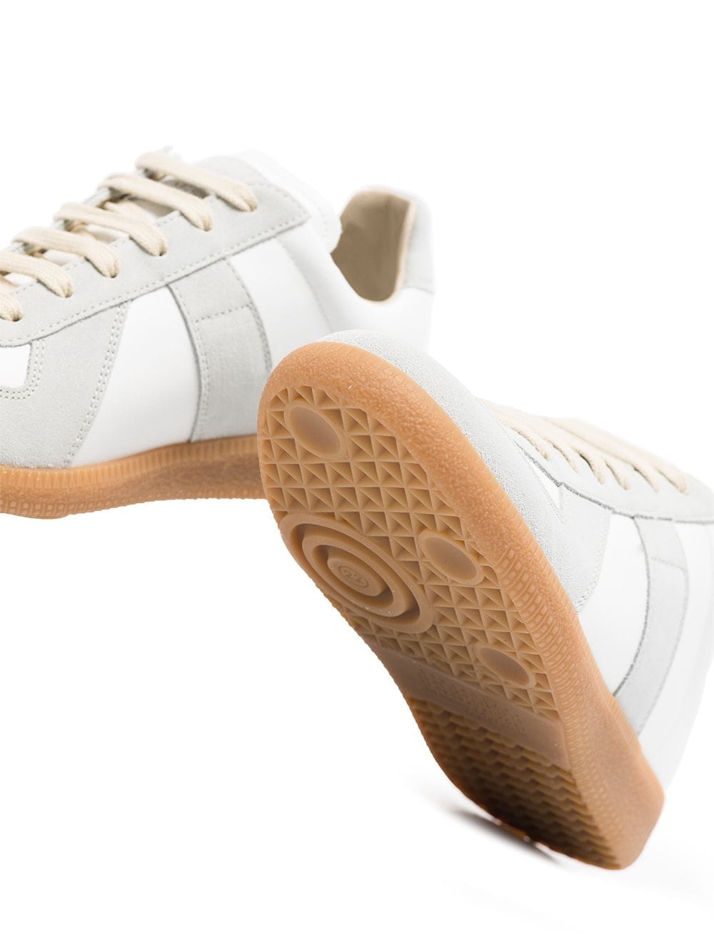 Maison Margiela Replica Calf Leather Sneakers White white