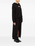 MM6 Maison Margiela Signature Numbers Motif Cotton Hoodie Black