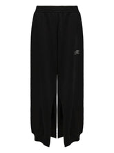 MM6 Maison Margiela Cotton Wide-Leg Trousers Black Black