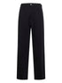 MM6 Maison Margiela Cotton Five-Pocket Tailored Trousers Black Black