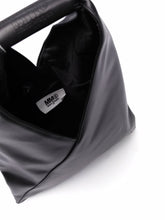 MM6 Maison Margiela Japanese Small Grained Calf Leather Handbag Black