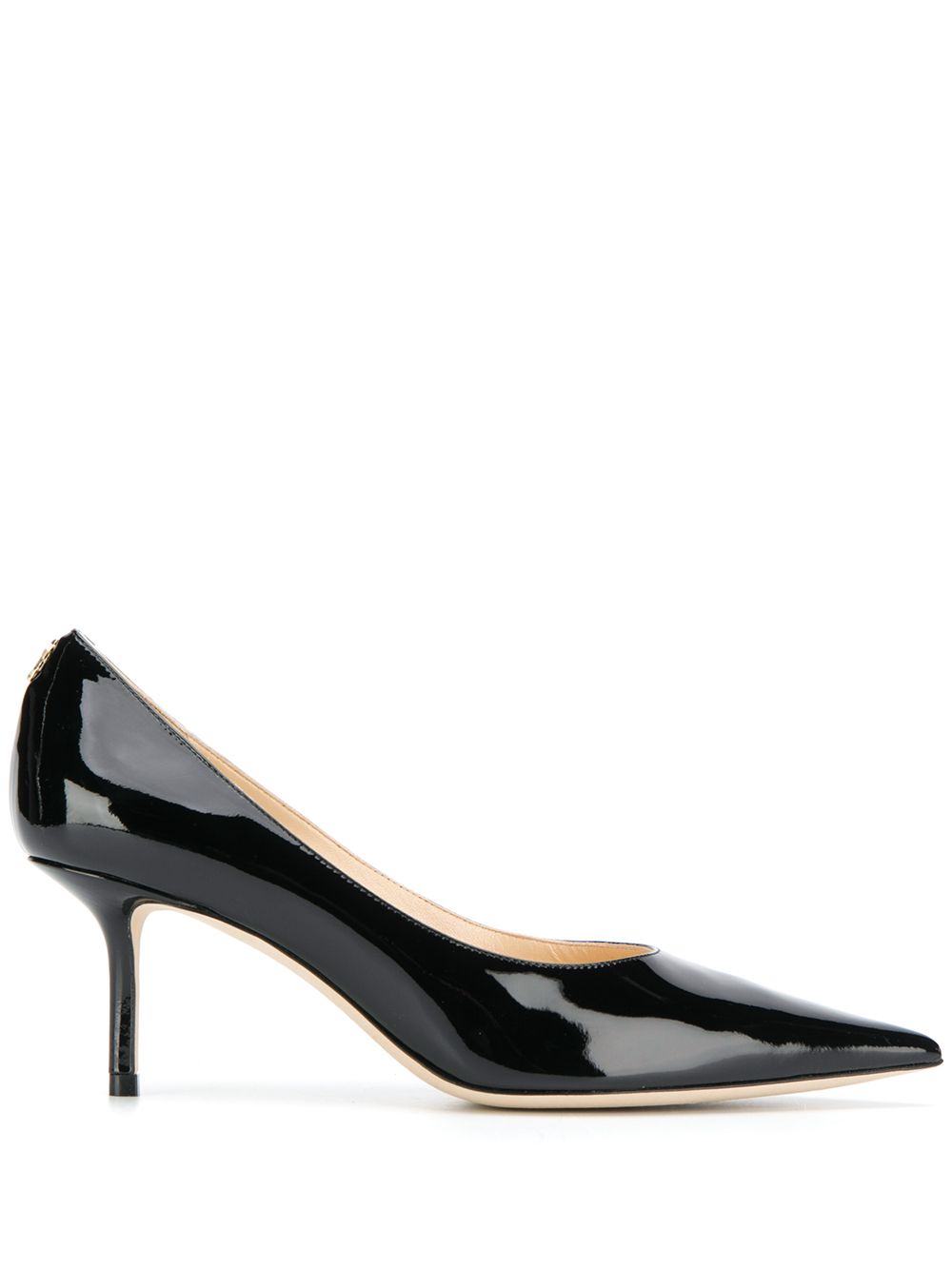 Jimmy Choo Love 65 Patent Leather Pumps Black