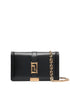 Versace Greca Goddess Mini Leather Crossbody Bag Black