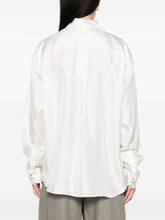 Pierre Louis Mascia Floral Silk Shirt With Long Sleeves White White