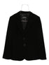 Emporio Armani Single-Breasted Black Blazer Jacket Black