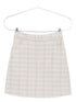 Emporio Armani Wool-Blend Mini Skirt Grey Grey