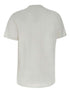 Elisabetta Franchi Cotton T-Shirt with Embossed Logo and Necklace White White