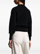 Emporio Armani Capsule Balloon Sleeve Black Sweater Black