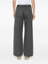 Brunello Cucinelli Wool-Blend Drawstring Trousers Grey Grey