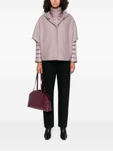 HERNO Quilted Hooded Puffer Jacket Pink