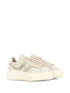 Hogan Pre H-Stripes Leather Sneakers Ivory Ivory