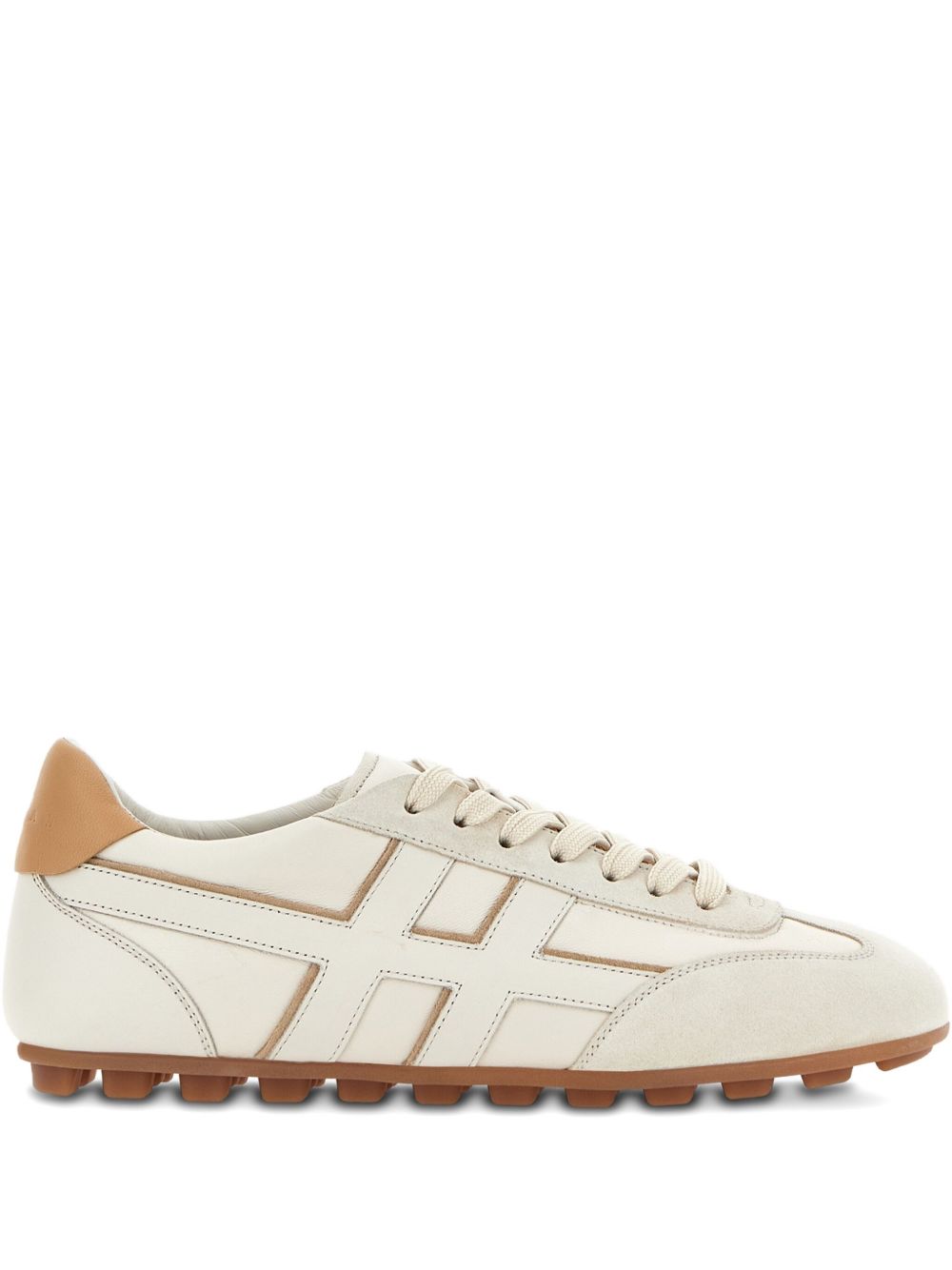 Hogan Pre Olympia Leather Sneakers Ivory