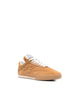 Chloè Kick Suede Beige Leather Low-Top Sneakers Beige