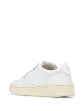 Autry Medalist Low-Top Leather Sneakers White
