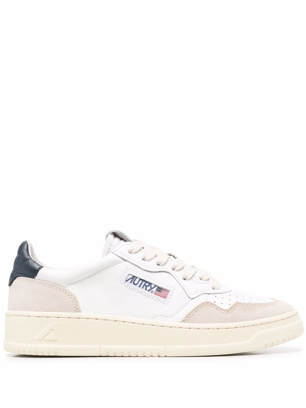 Autry Medalist Low Leather Sneakers Blue