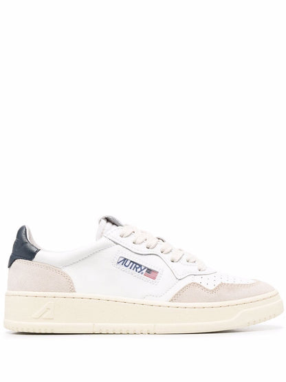 Autry Medalist Low Leather Sneakers Blue