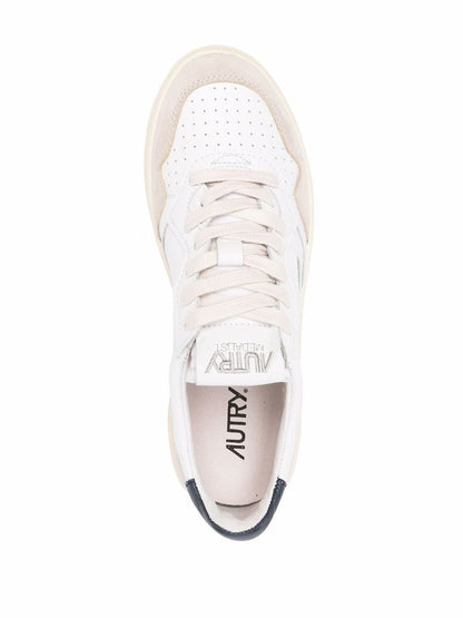 Autry Medalist Low Leather Sneakers Blue
