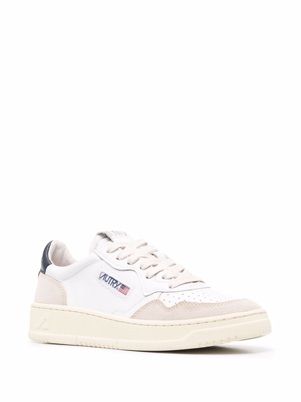 Autry Medalist Low Leather Sneakers Blue