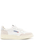 Autry Medalist Low Panelled Leather Sneakers Silver silver
