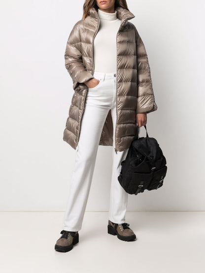 Herno Matilde Midi Down Jacket Dove Grey Dove Grey