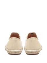 Autry Espadrille Canvas Low-Top Sneakers Ivory