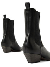 Brunello Cucinelli Leather Chelsea Boots Black Black