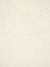 Zimmermann Floral-Embroidered Midi Dress Ivory