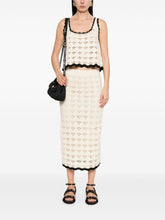 Zimmermann Rhiannon Crochet Cotton Tank Top Beige
