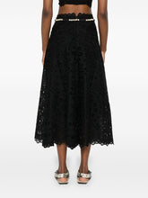 Zimmermann Rhiannon Silk Maxi Skirt Black