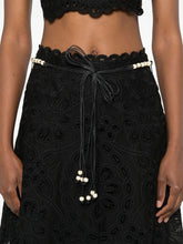 Zimmermann Rhiannon Silk Maxi Skirt Black
