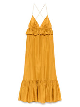 Zimmermann Rhiannon Silk Maxi Dress Golden