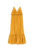 Zimmermann Rhiannon Silk Maxi Dress Golden
