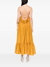 Zimmermann Rhiannon Silk Maxi Dress Golden