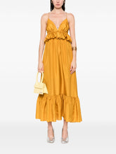 Zimmermann Rhiannon Silk Maxi Dress Golden