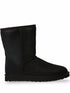 Ugg Australia Classic Short II Shearling-Lined Black Boots Black