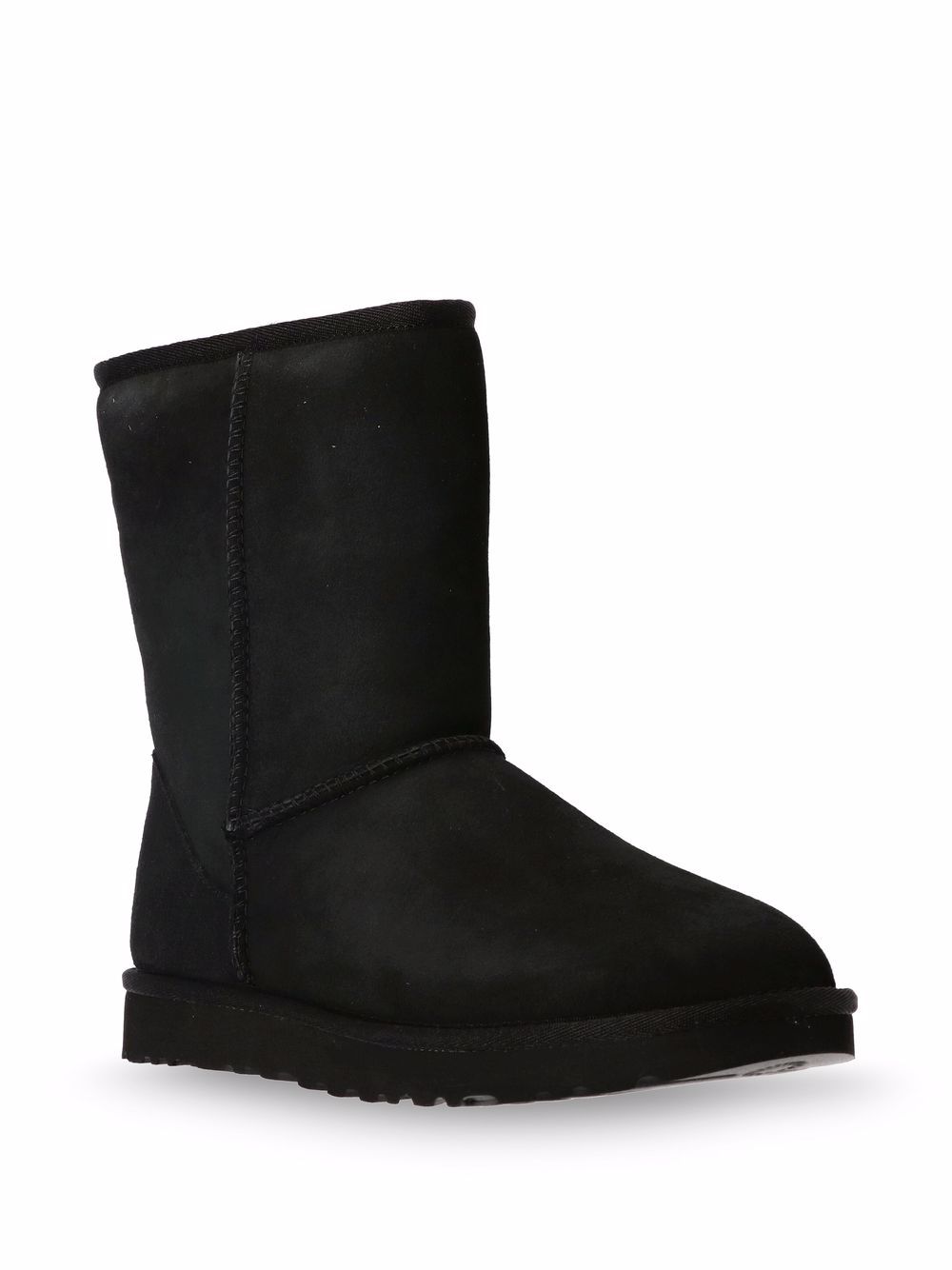 Ugg Australia Classic Short II Shearling-Lined Black Boots Black