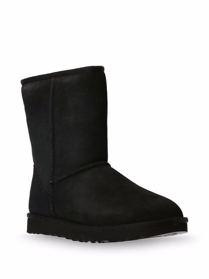 Ugg Australia Classic Short II Shearling-Lined Black Boots Black