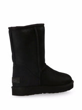 Ugg Australia Classic Short II Shearling-Lined Black Boots Black