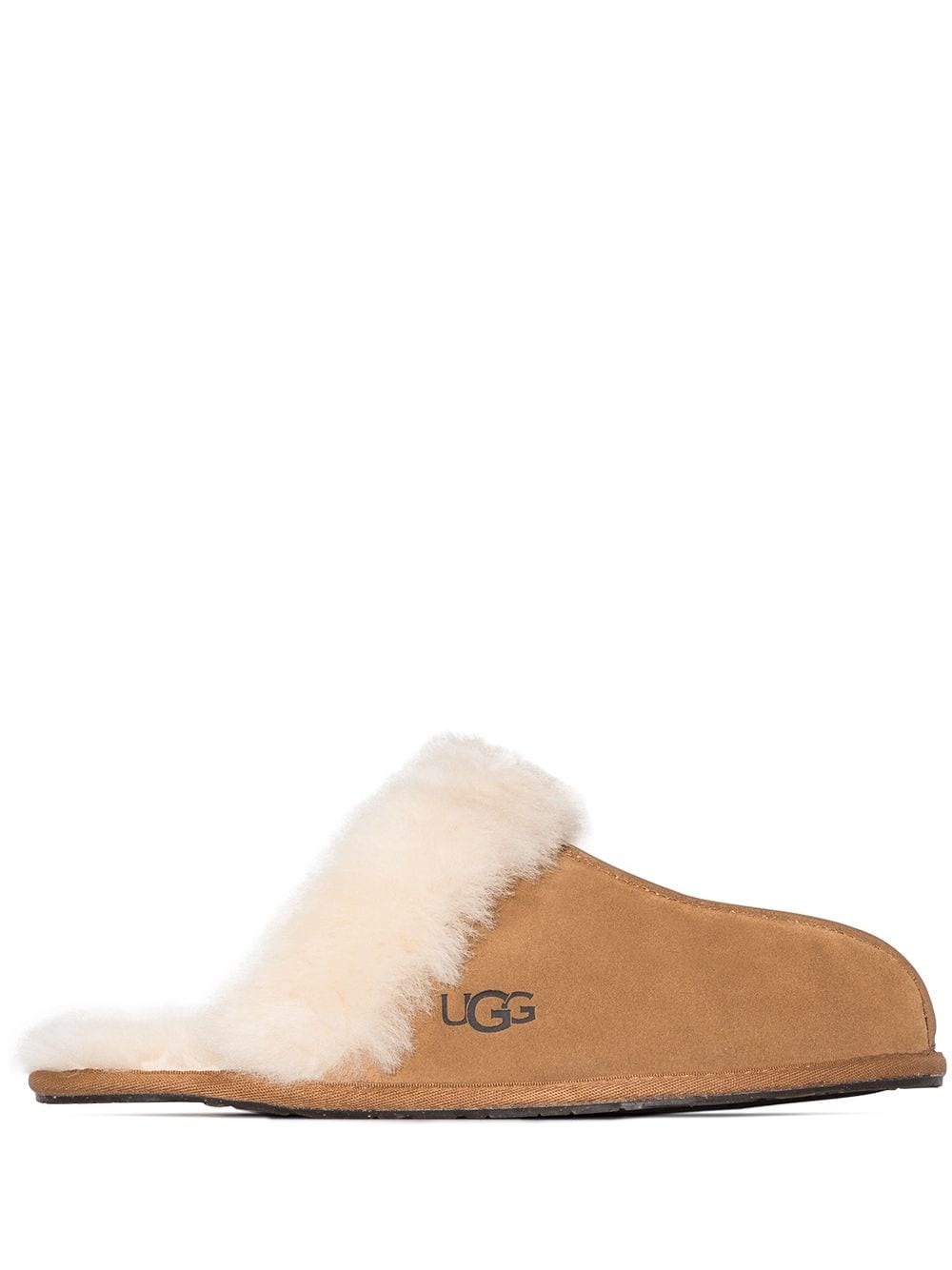 Ugg Australia Scuffette II Shearling-Lined Beige Slippers Beige