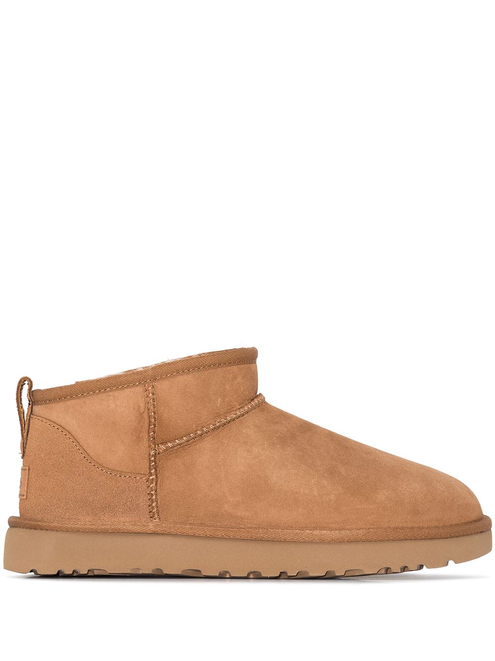 Ugg Australia Classic Ultra Mini Shearling Boots Beige beige