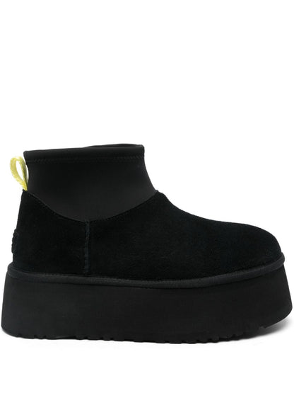 Ugg Australia Classic Mini Dipper Suede Ankle Boots Black