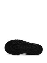 Ugg Australia Classic Mini II Shearling-Lined Black Ankle Boots Black